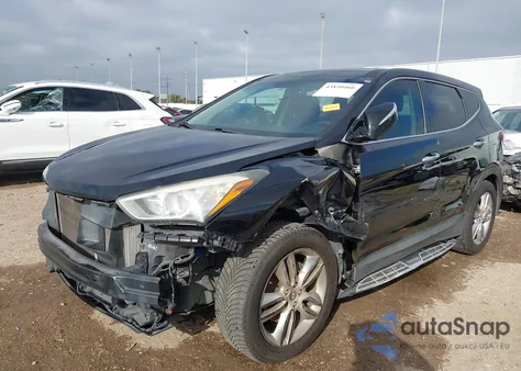 2013 Hyundai Santa Fe Sport 2.0T from USA, damaged, VIN 5XYZWDLA5DG067825